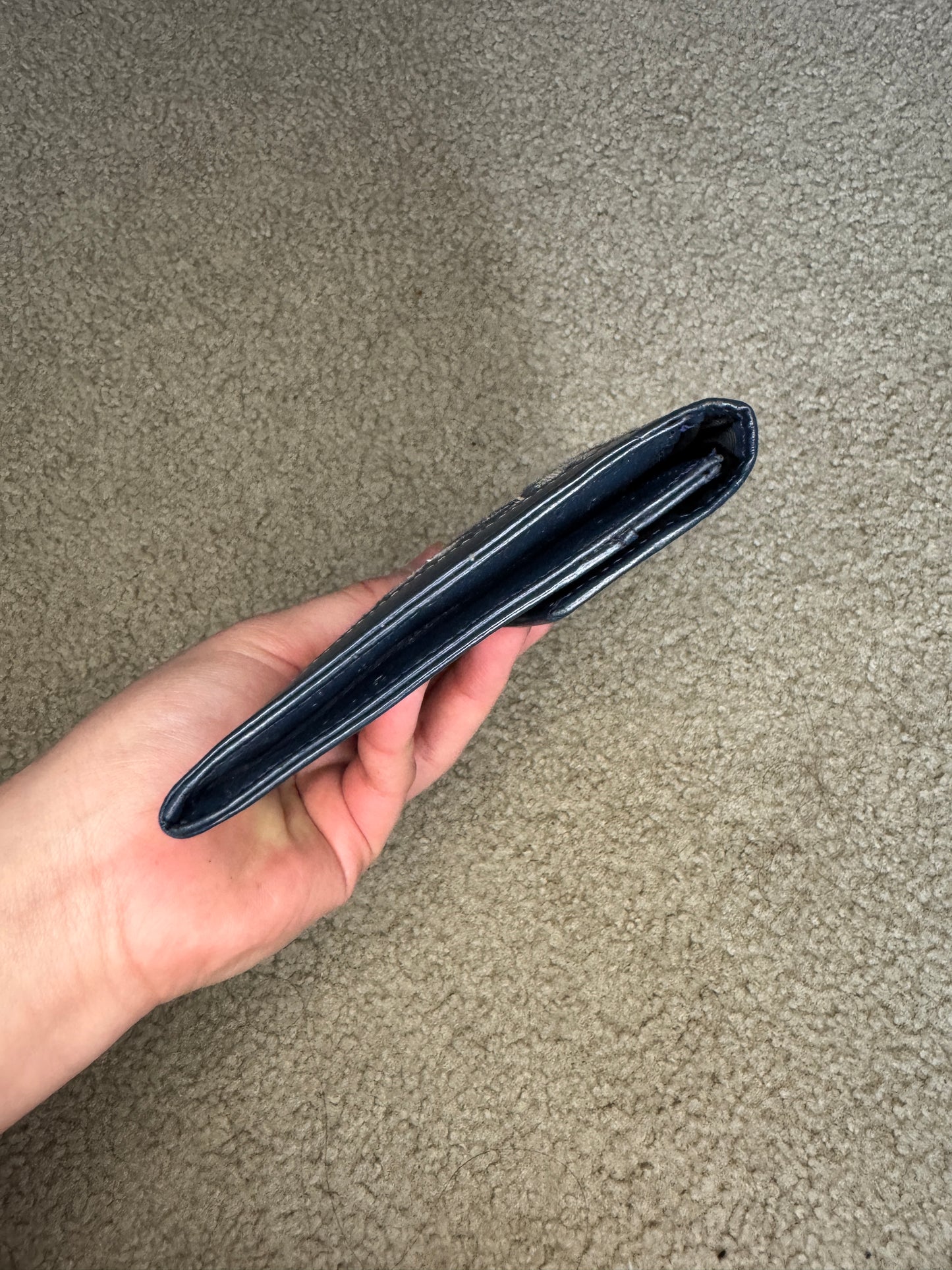 Dior long wallet monogram