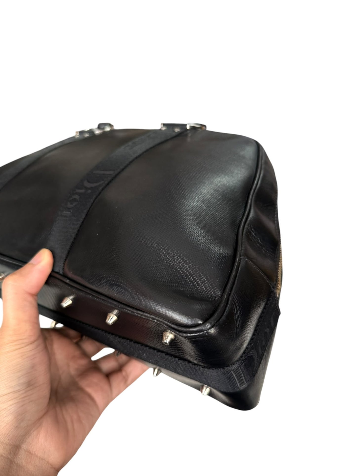 Christian Dior Bowling Leather Black