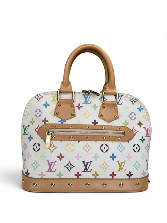 LV02👜 Louis Vuitton Alma Multicolor PM (COA& Dustbag included) Code FL0033