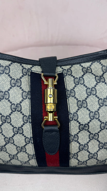 Gucci Jackie Shoulder Bag in Navy (Vintage)