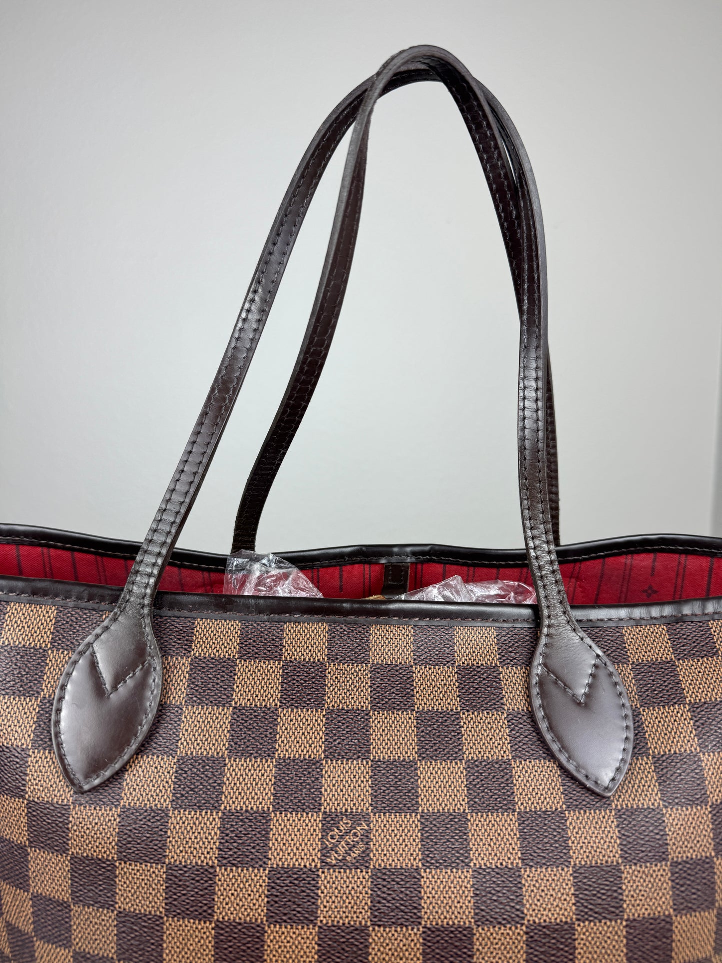 LOUIS VUITTON Neverfull Tote Damier MM