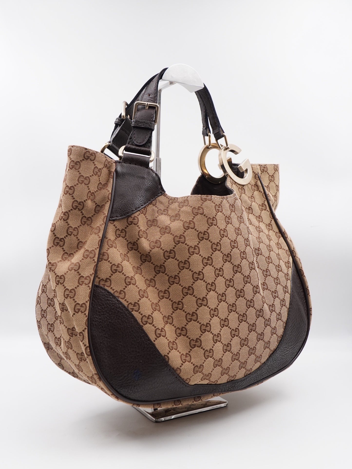 Gucci Charlotte GG Canvas Dark Brown
