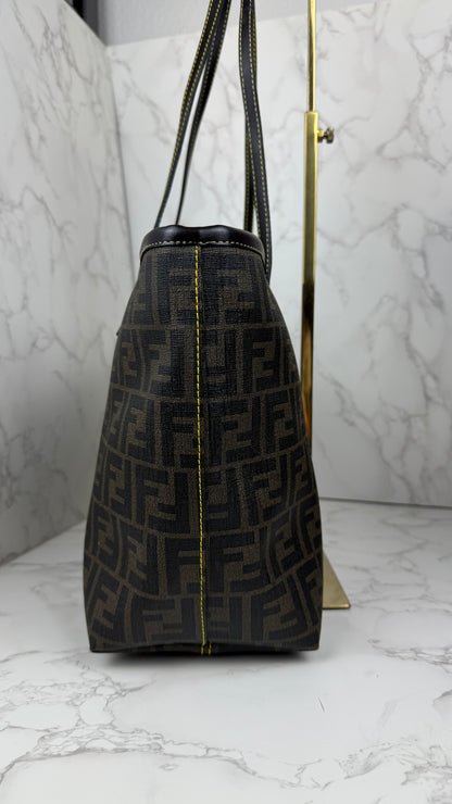 Fendi Zucca Canvas Tot Bag