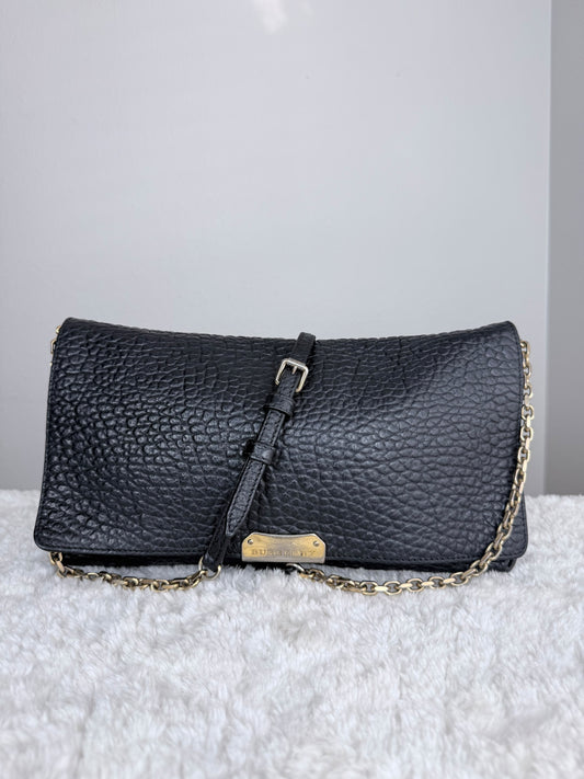 BURBERRY Mildenhall Heritage Grained Leather Medium