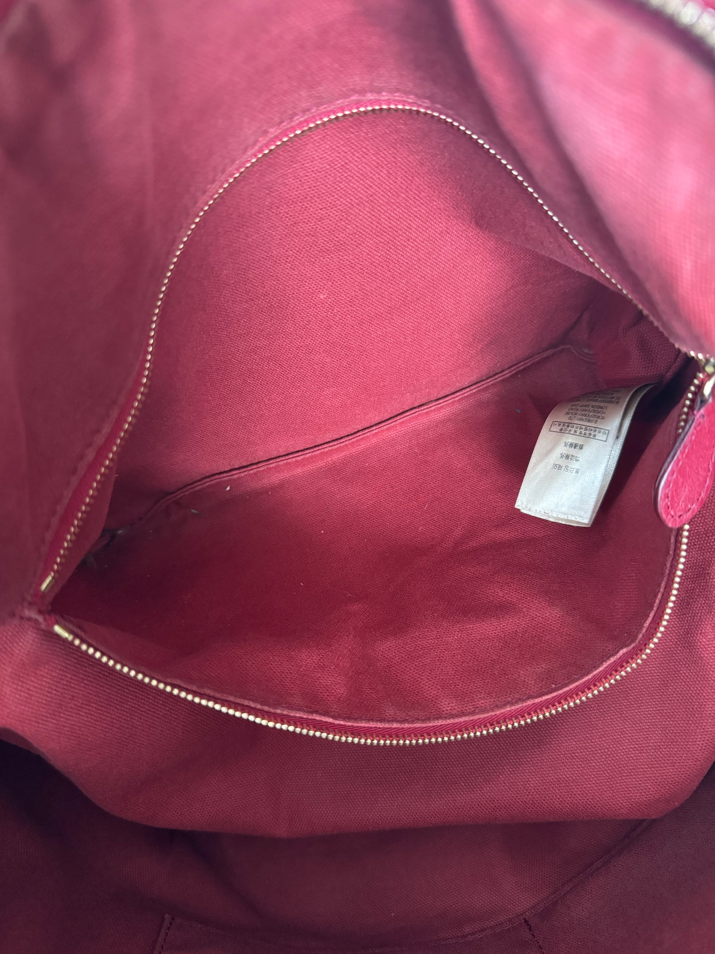 Burberry Salisbury Tote Haymarket check Red