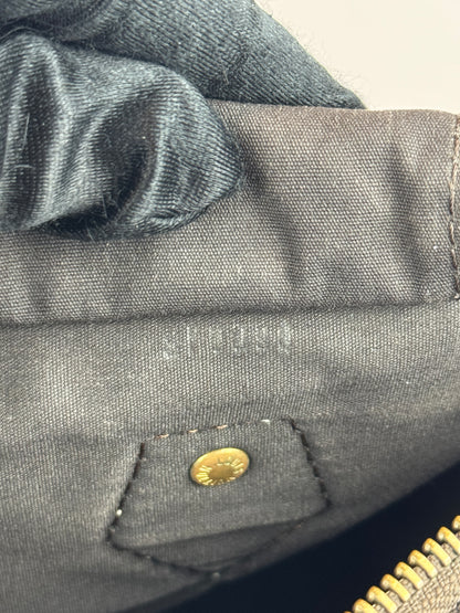 Louis vuitton speedy 30 mini lin Dark brown canvas