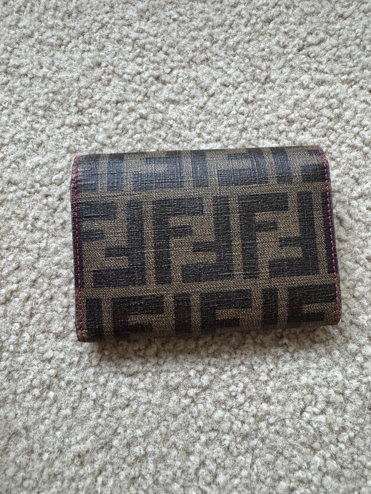 Fendi wallet compact FF