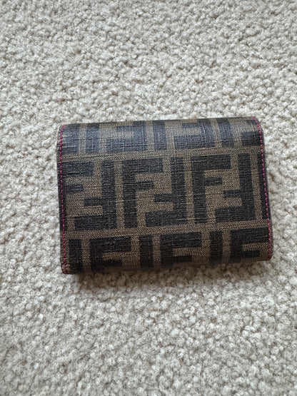 Fendi wallet compact FF