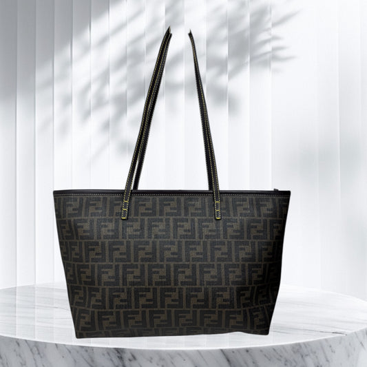 Fendi Zucca Canvas Tot Bag