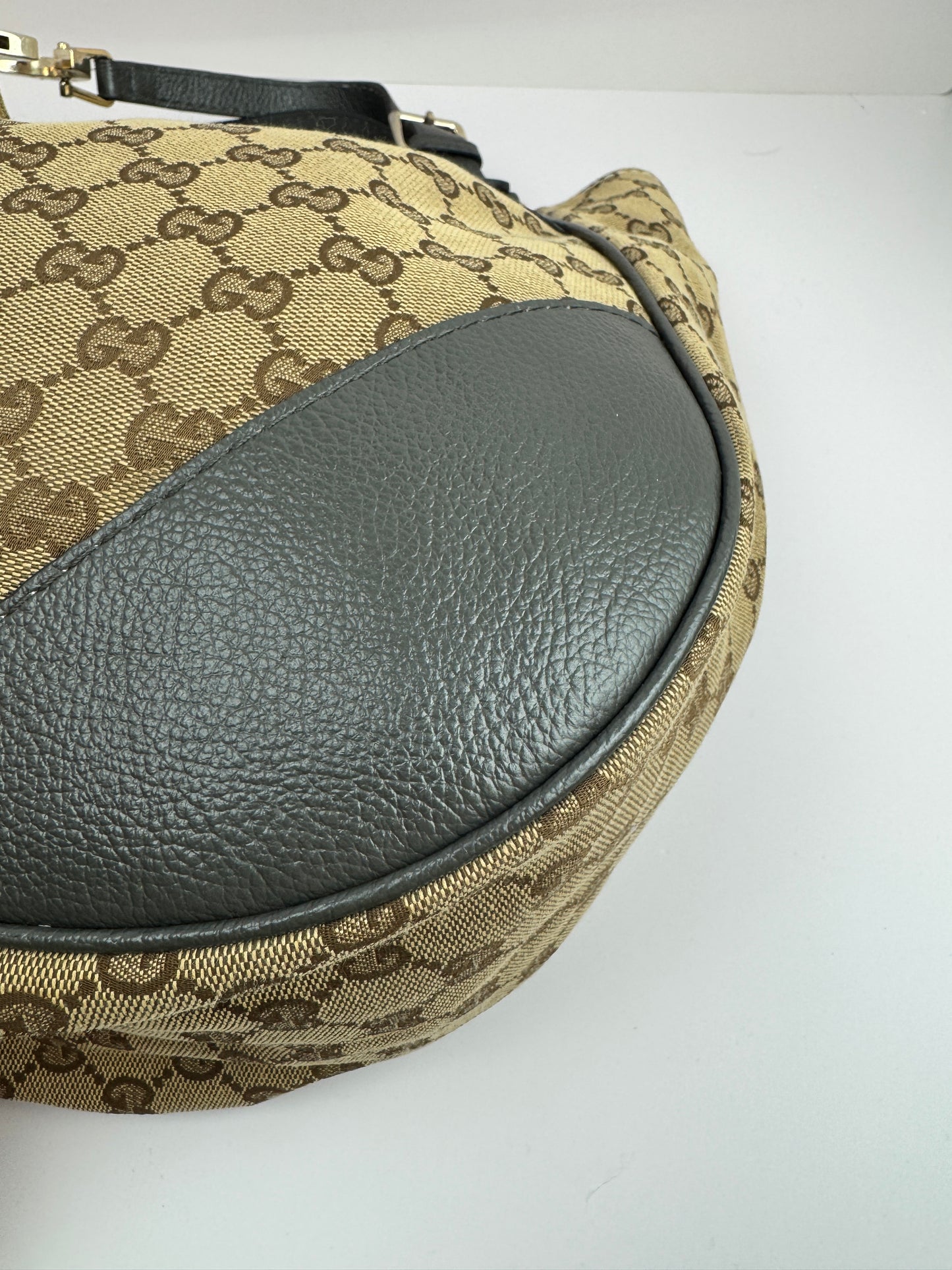 Gucci Charlotte Logo GG Limited Canvas Grey