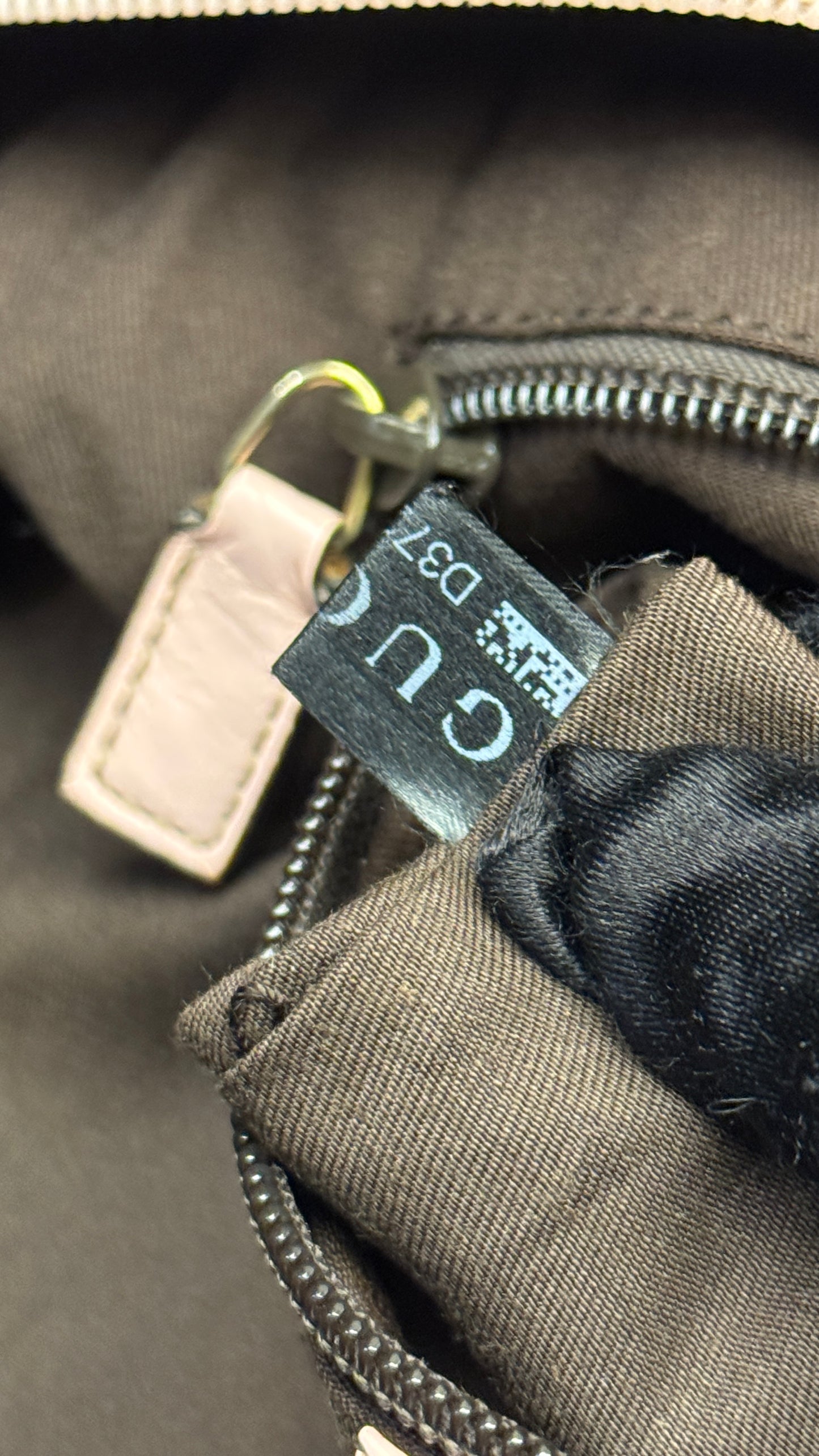 Gucci Web Tote Pink&Blue GG Canvas