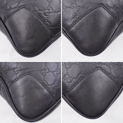 Gucci Monogram leather black
