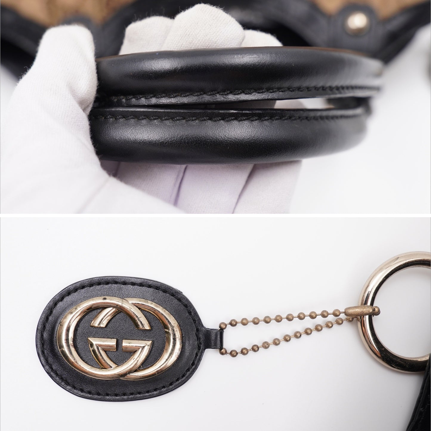 GUCCI Sukey Hobo Monogram GG Canvas Black