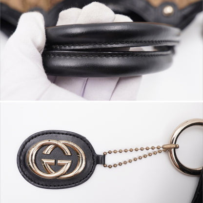 GUCCI Sukey Hobo Monogram GG Canvas Black