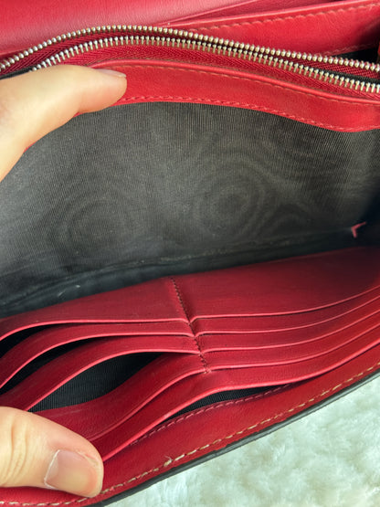 GUCCI Dionysus Chain wallet GG  Coated Canvas Small
