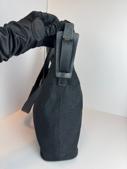 Gucci Hobo Shoulder bag GG Canvas Black