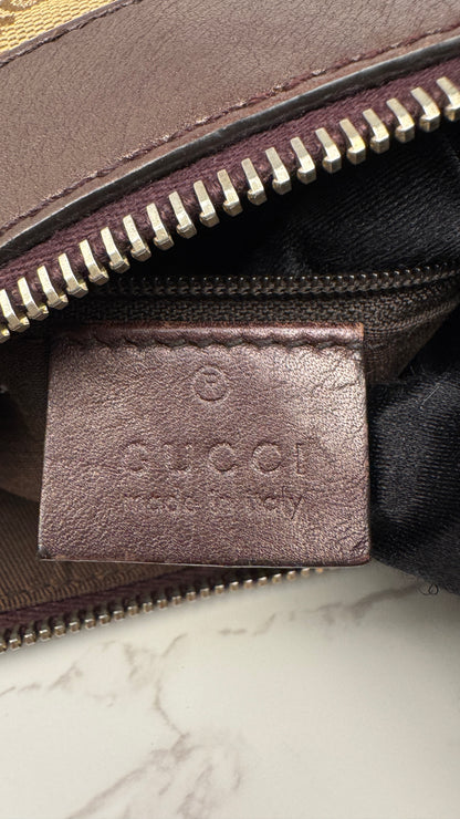 Gucci Abbey D-ring GG Canvas Brown