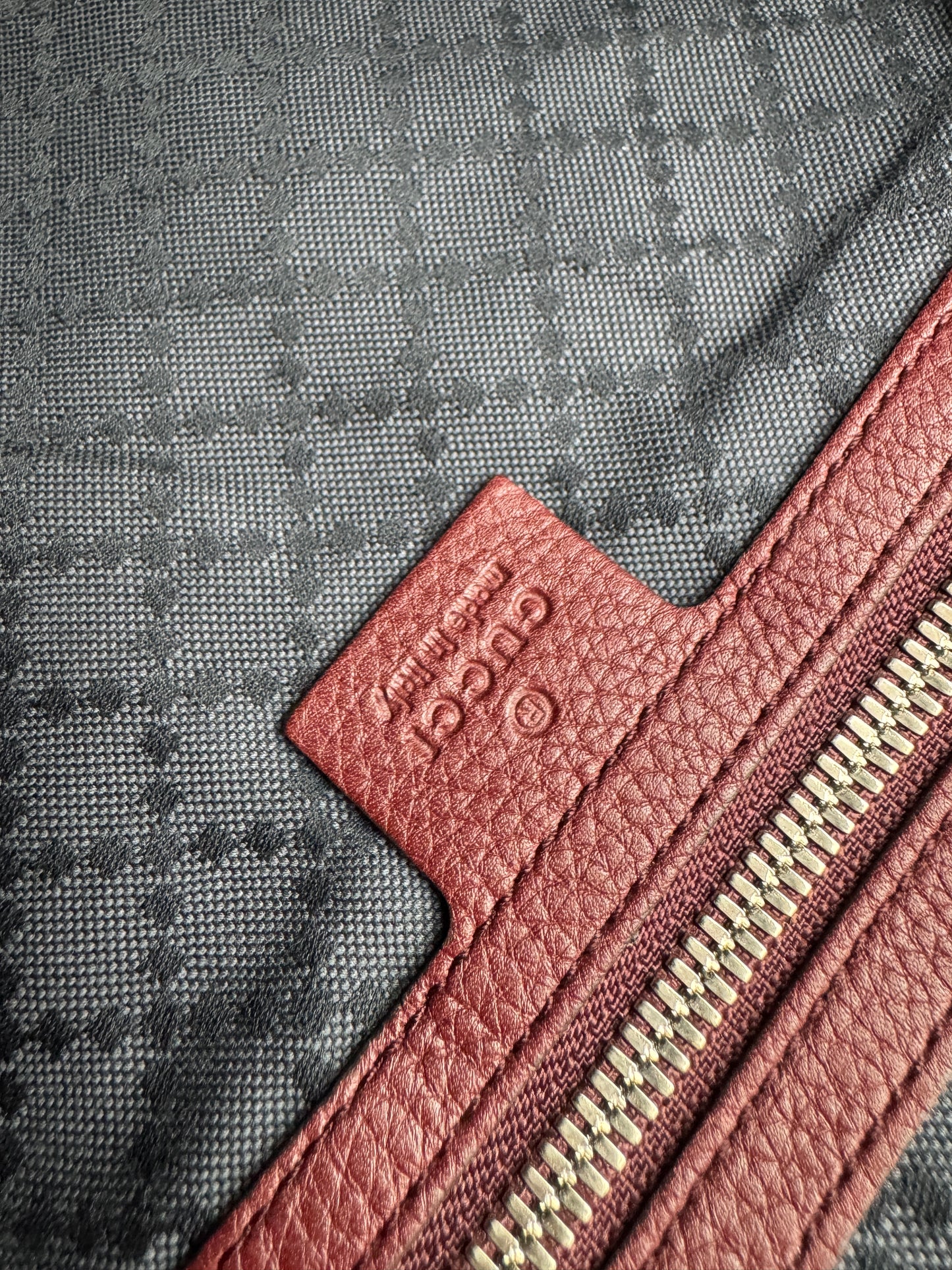 Gucci Briefcase Interlocking GG leather