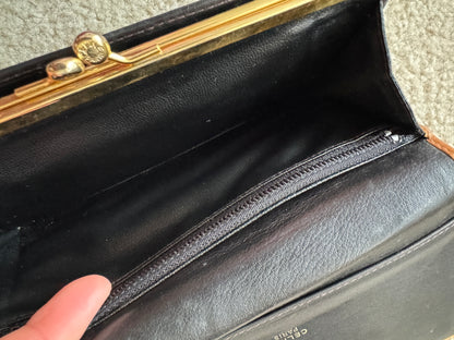 Celine long wallet leather