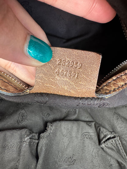 Gucci Bamboo Bar Shoulder bag Leather Medium