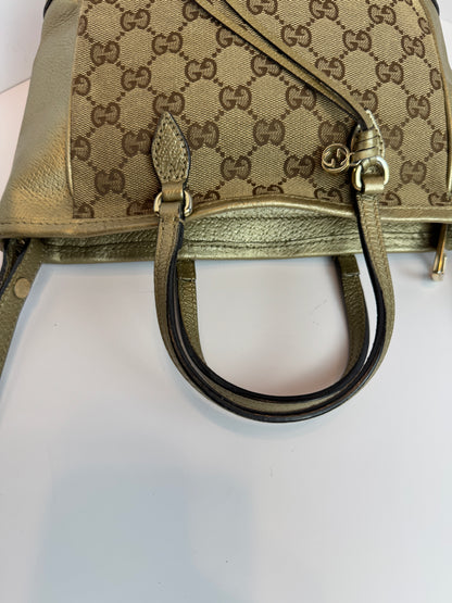 GUCCI Bree GG Canvas Small