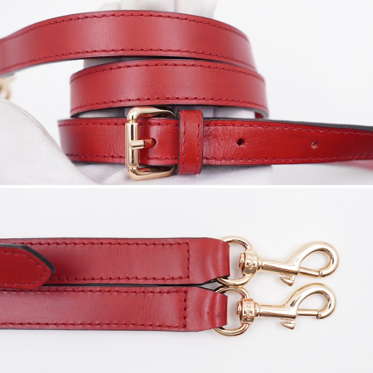 Gucci Bella Small GG Canvas Red