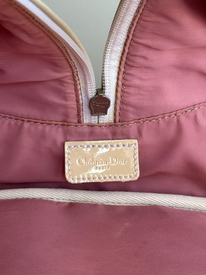CHRISTIAN DIOR Bowler Monogram pink