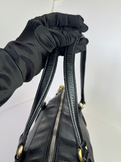 GUCCI Soho Zip Tote Leather Small