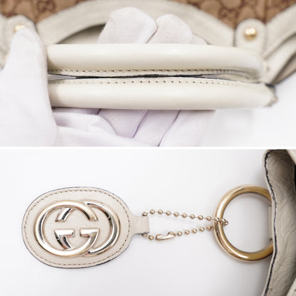 GUCCI Sukey Tote Large GG Canvas(Vintage)