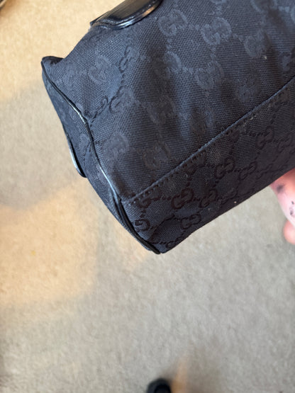 Gucci boston GG canvas Black