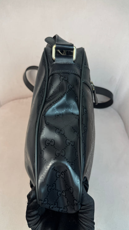 Gucci Front Zip GG Monogram  Messenger (Vintage)