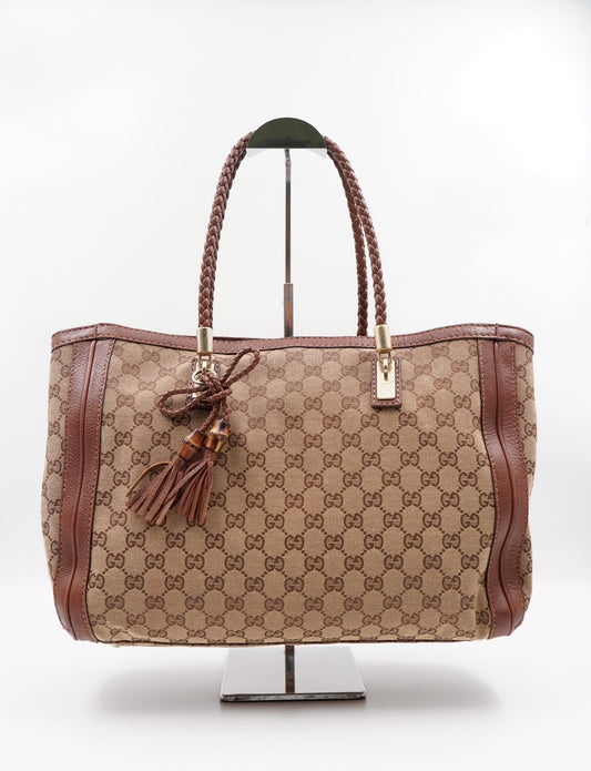 Gucci HG VNAVAS siho With leather tote