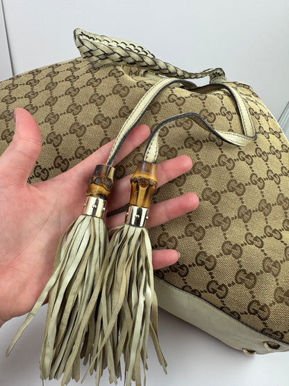 Gucci Peggy Tote GG Canvas Large Cream