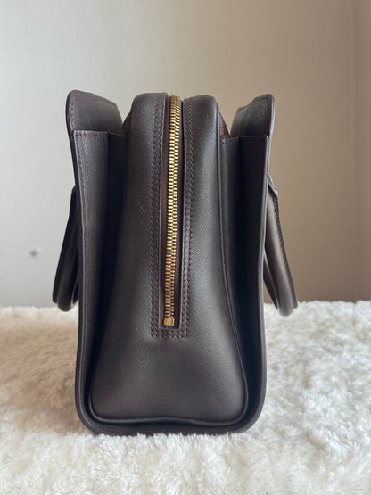 LOUIS VUITTON Triana Ebene Damier Bag