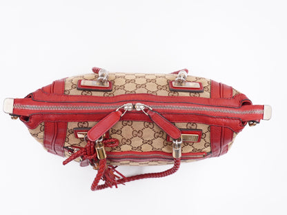 Gucci Bella Small GG Canvas Red