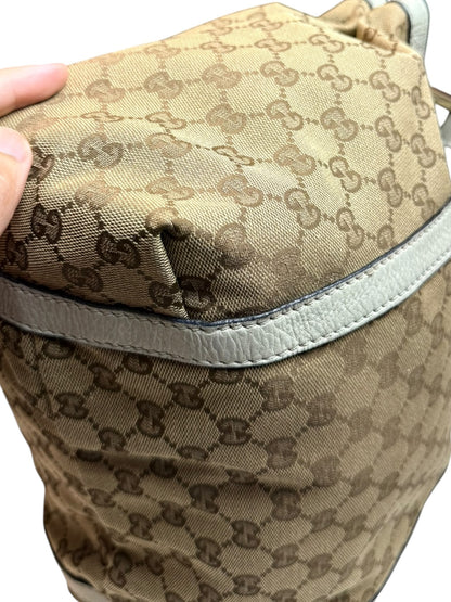 Gucci web New Ladies Hobo or tote GG Canvas white