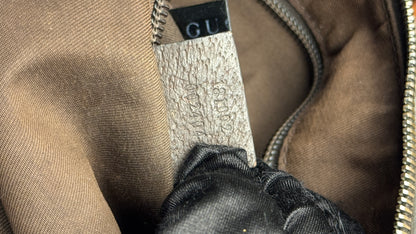 Gucci Half-Moon Wen Strap hobo brown