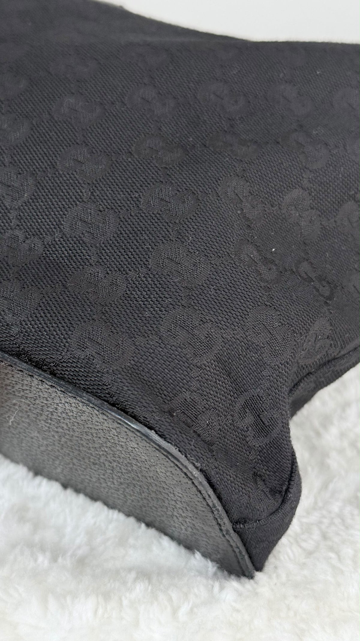 GUCCI GG Monogram Hobo Black