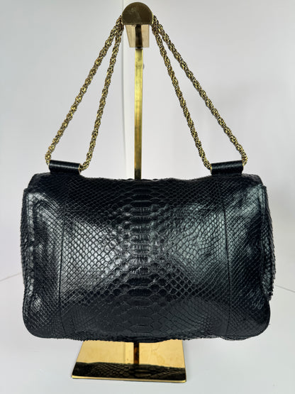 CHLOE Elsie Python Medium Shoulder Bag