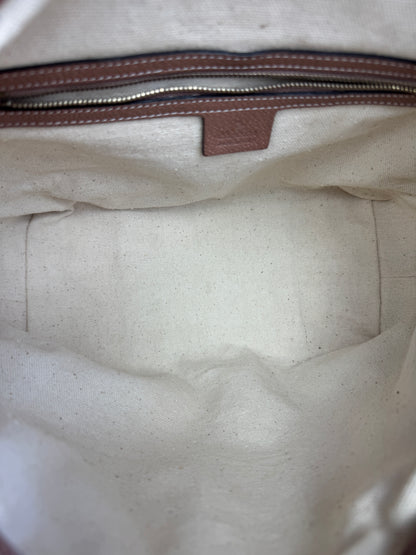 GUCCI Bree Top Handle GG Canvas Pink