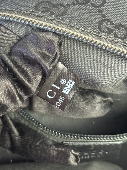 GUCCI Front pocket Messenger GG Canvas with Perforated Leather medium