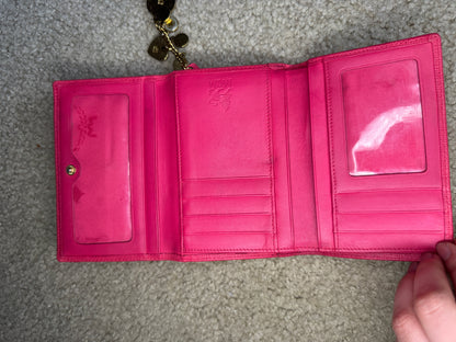Mcm Wallet Trifold Pink