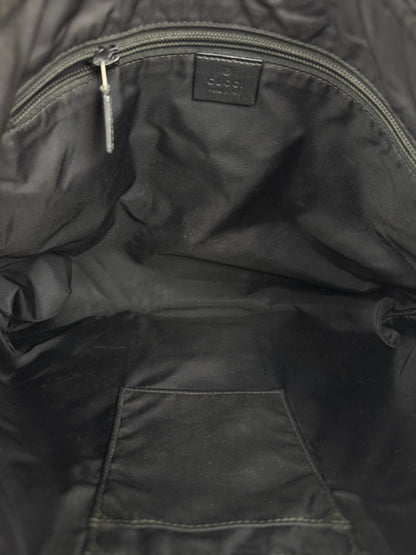 GUCCI Web Messenger Bag GG Coated Canvas Large