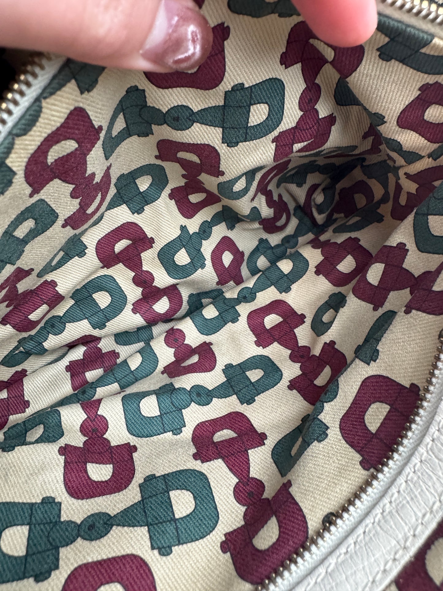 Gucci Web Tote GG Canvas White
