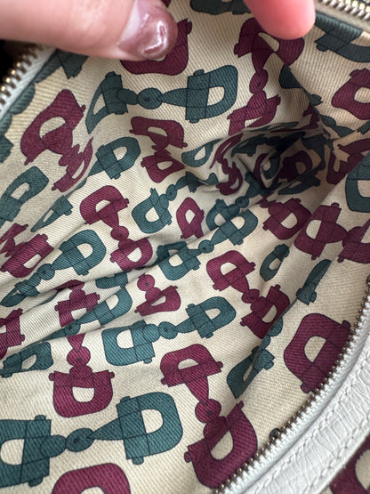 Gucci Web Tote GG Canvas White