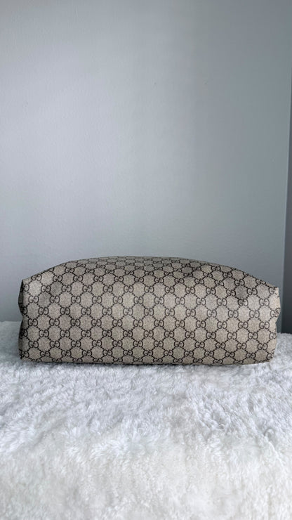 GUCCI Tote Medium GG Supreme Dark brown