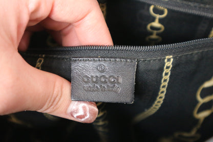 Gucci GG Supreme Ribbon Tote Coated Canvas Bag