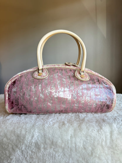 CHRISTIAN DIOR Bowler Monogram pink