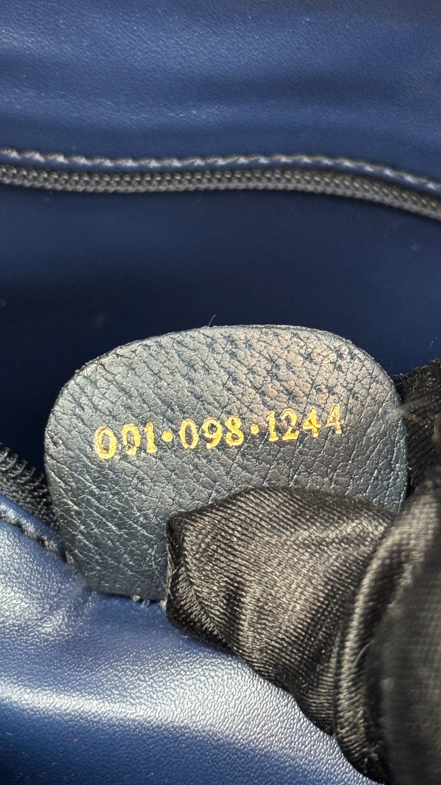 Gucci Jackie Shoulder Bag in Navy (Vintage)