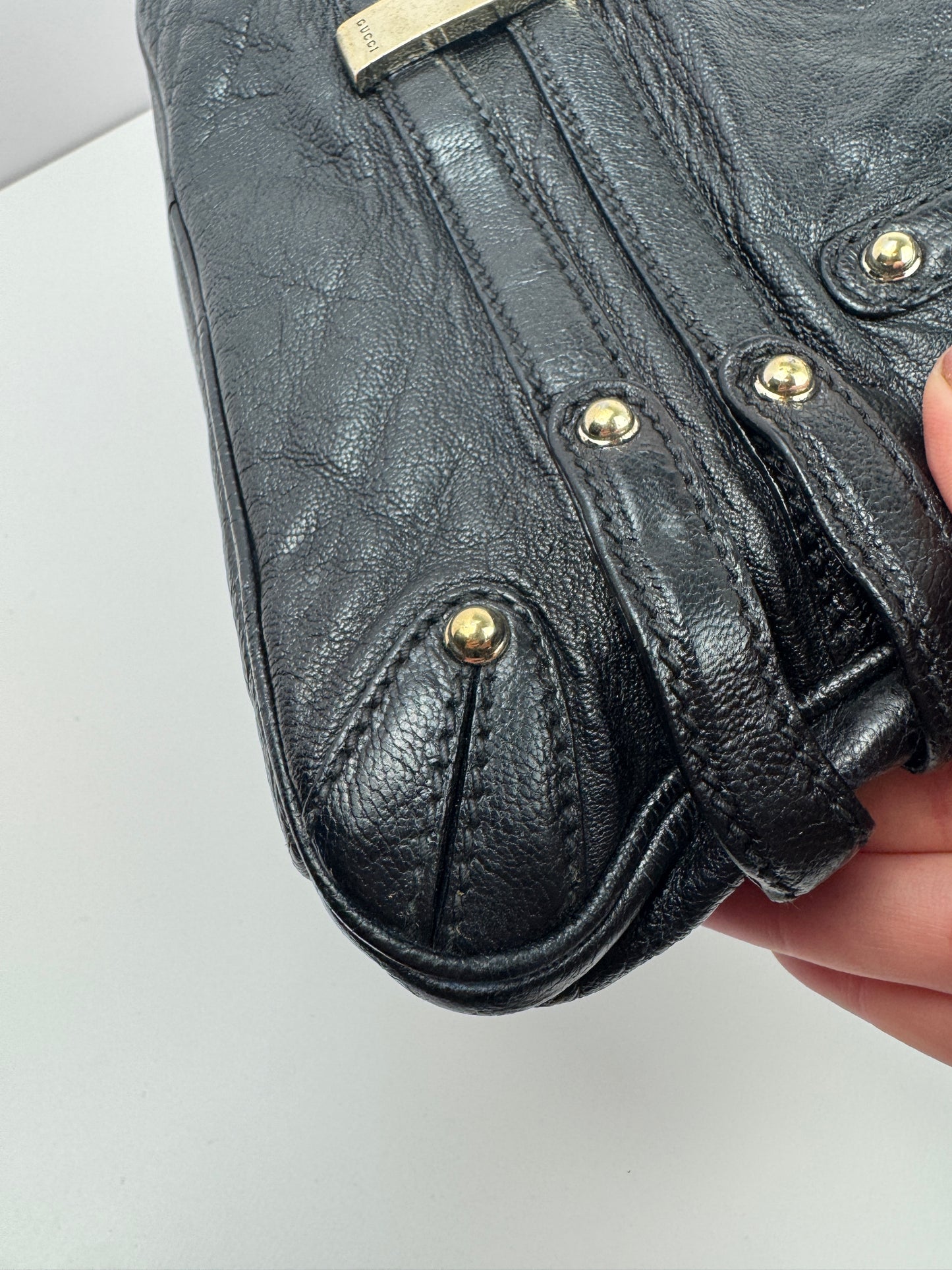 Gucci Horsebit Wave Medium Shoulder Bag